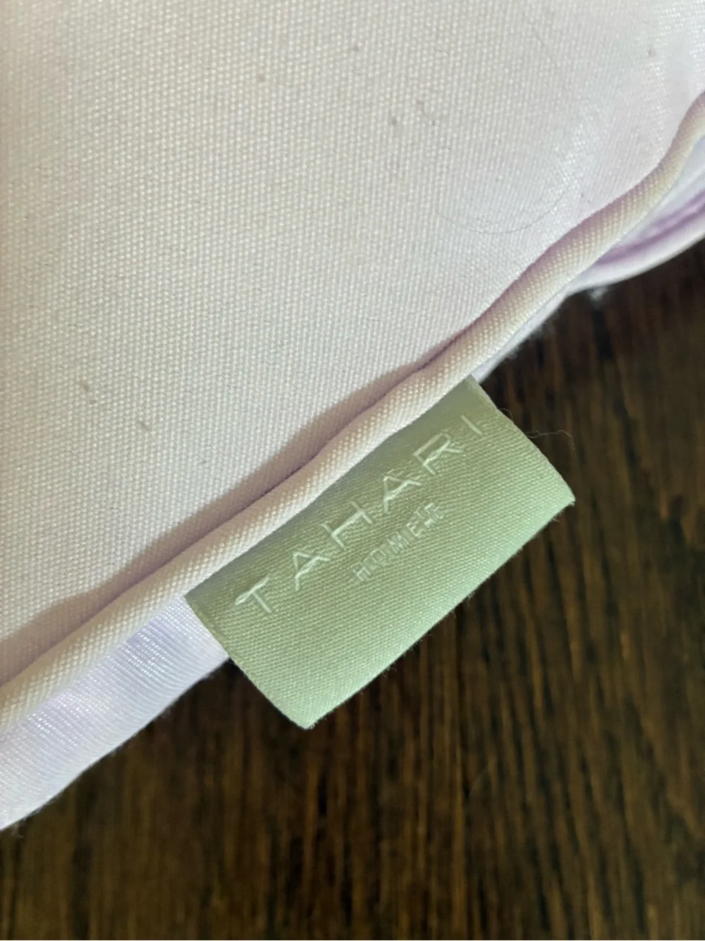 Tahari Pillow, Decorative, Lilac with Silver “Love” Glitter 🩶💜 - Picture 3 of 6